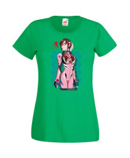 Дамска Тениска Anime Manga Anime, Manga, Japan Anime, Japan Manga, Japan Animation, Japan Comics, Neon Genesis Evangelion, Asuka