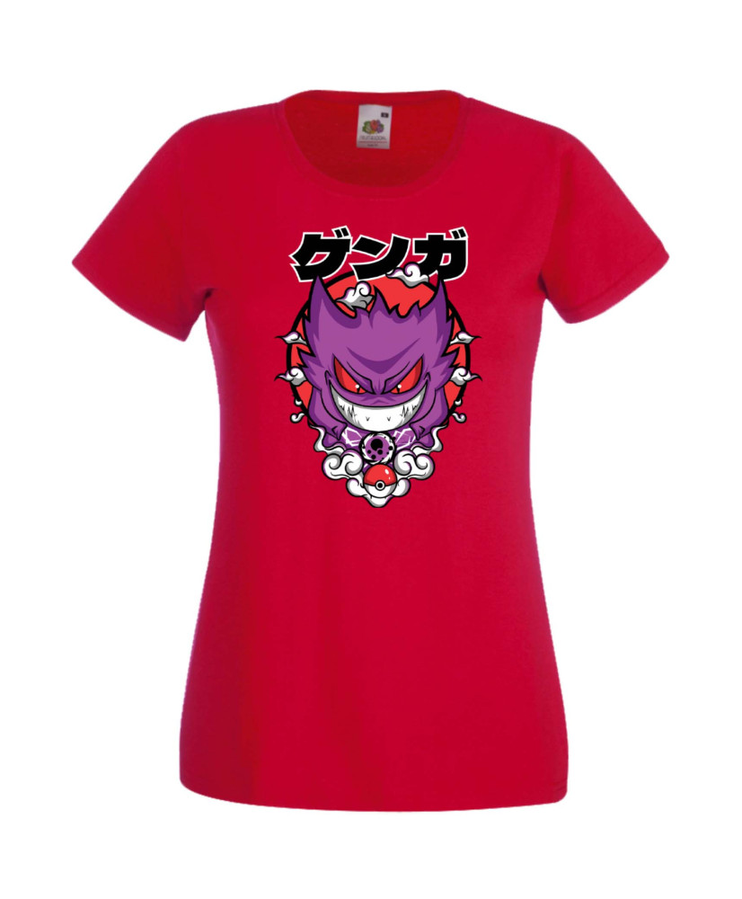 Дамска Тениска Anime Manga Anime, Manga, Japan Anime, Japan Manga, Japan Animation, Japan Comics, Pokemon, Gengar, Gengarpokemon