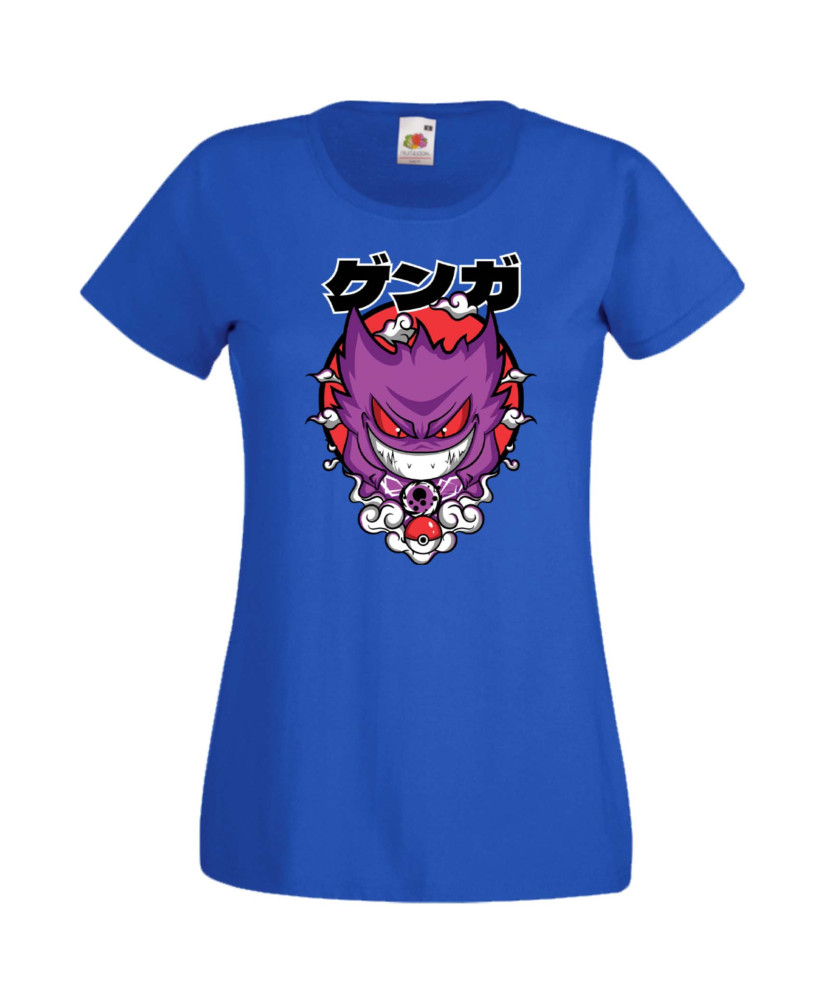 Дамска Тениска Anime Manga Anime, Manga, Japan Anime, Japan Manga, Japan Animation, Japan Comics, Pokemon, Gengar, Gengarpokemon