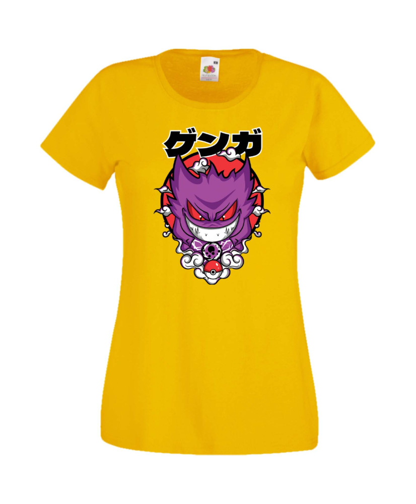 Дамска Тениска Anime Manga Anime, Manga, Japan Anime, Japan Manga, Japan Animation, Japan Comics, Pokemon, Gengar, Gengarpokemon