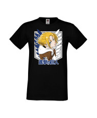 Мъжка Тениска Anime Manga Anime, Manga, Japan Anime, Japan Manga, Japan Animation, Japan Comics, Attack On Titan, Levi Ackermann