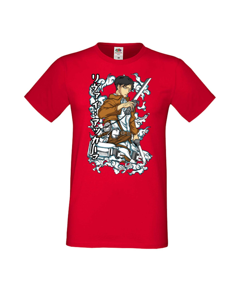 Мъжка Тениска Anime Manga Anime, Manga, Japan Anime, Japan Manga, Japan Animation, Japan Comics, Attack On Titan, Levi Ackermann Мъжка Тениска Anime Manga Anime, Manga, Japan Anime, Japan Manga, Japan Animation, Japan Comics, Attack On Titan, Levi Ackermann