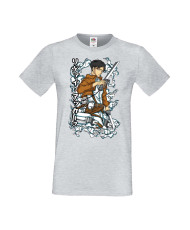 Мъжка Тениска Anime Manga Anime, Manga, Japan Anime, Japan Manga, Japan Animation, Japan Comics, Attack On Titan, Levi Ackermann