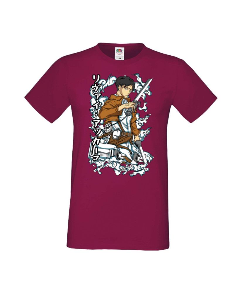 Мъжка Тениска Anime Manga Anime, Manga, Japan Anime, Japan Manga, Japan Animation, Japan Comics, Attack On Titan, Levi Ackermann Мъжка Тениска Anime Manga Anime, Manga, Japan Anime, Japan Manga, Japan Animation, Japan Comics, Attack On Titan, Levi Ackermann