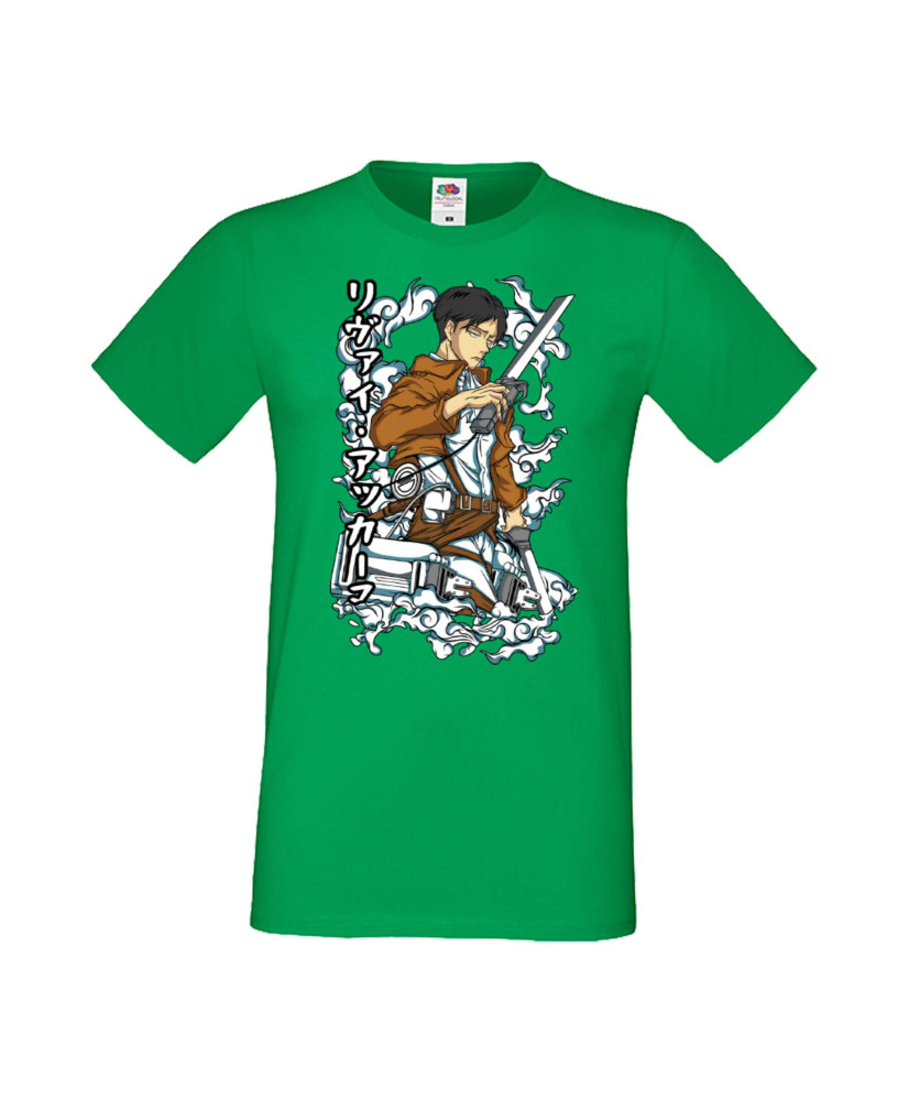 Мъжка Тениска Anime Manga Anime, Manga, Japan Anime, Japan Manga, Japan Animation, Japan Comics, Attack On Titan, Levi Ackermann Мъжка Тениска Anime Manga Anime, Manga, Japan Anime, Japan Manga, Japan Animation, Japan Comics, Attack On Titan, Levi Ackermann