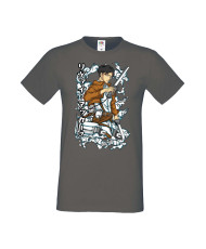 Мъжка Тениска Anime Manga Anime, Manga, Japan Anime, Japan Manga, Japan Animation, Japan Comics, Attack On Titan, Levi Ackermann