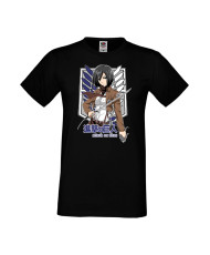 Мъжка Тениска Anime Manga Anime, Manga, Japan Anime, Japan Manga, Japan Animation, Japan Comics, Attack On Titan, Levi Ackermann