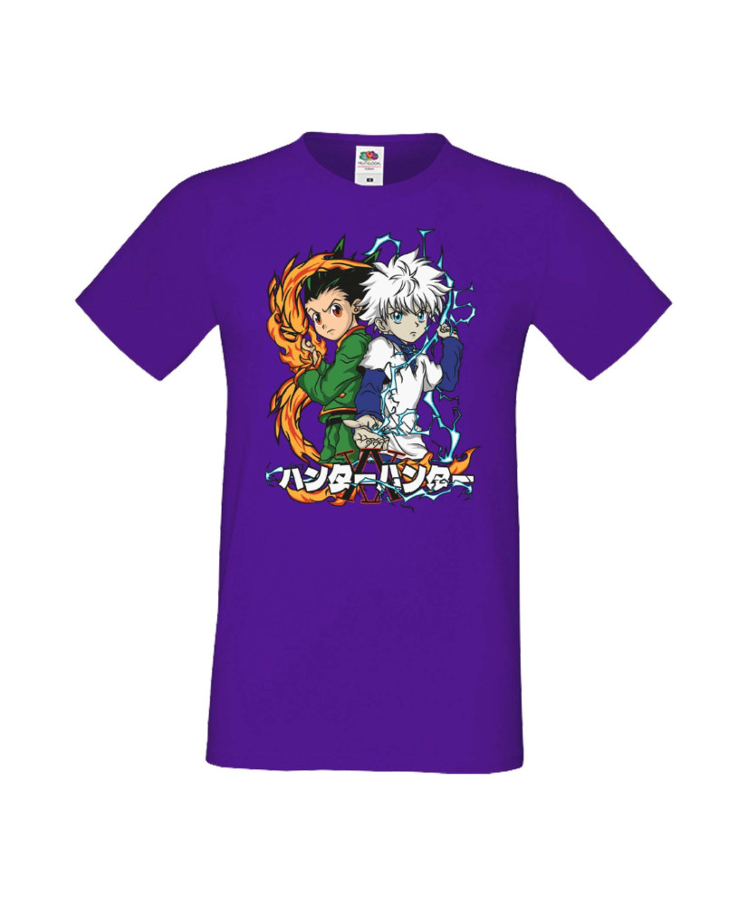 Мъжка Тениска Anime Manga Anime, Manga, Japan Anime, Japan Manga, Japan Animation, Japan Comics, Hunter X Hunter, Gon Freecss, F