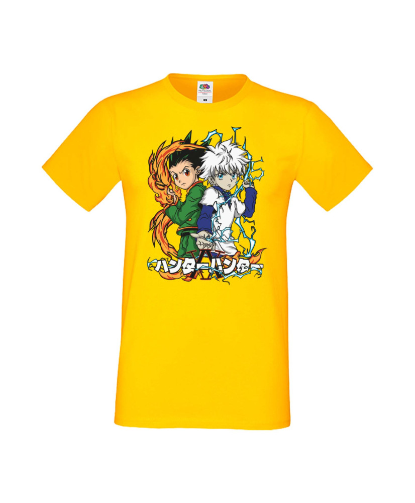 Мъжка Тениска Anime Manga Anime, Manga, Japan Anime, Japan Manga, Japan Animation, Japan Comics, Hunter X Hunter, Gon Freecss, F