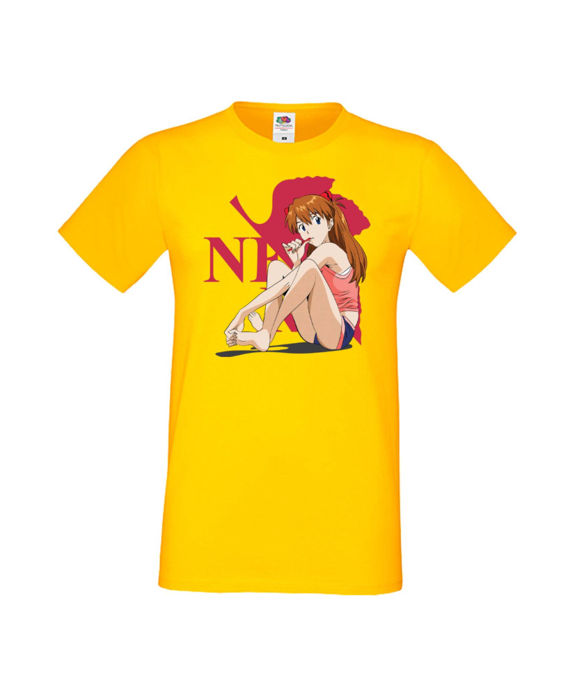 Мъжка Тениска Anime Manga Anime, Manga, Japan Anime, Japan Manga, Japan Animation, Japan Comics, Neon Genesis Evangelion, Asuka,