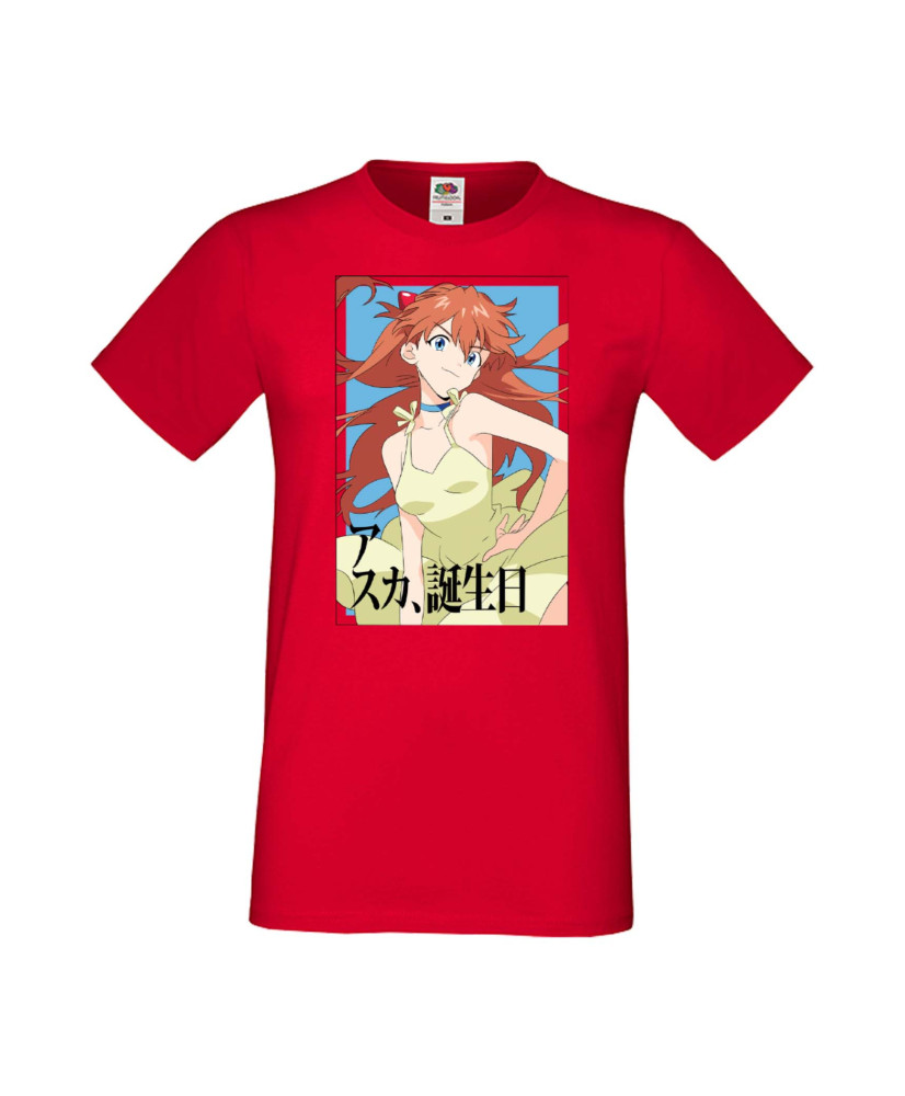 Мъжка Тениска Anime Manga Anime, Manga, Japan Anime, Japan Manga, Japan Animation, Japan Comics, Neon Genesis Evangelion, Asuka,