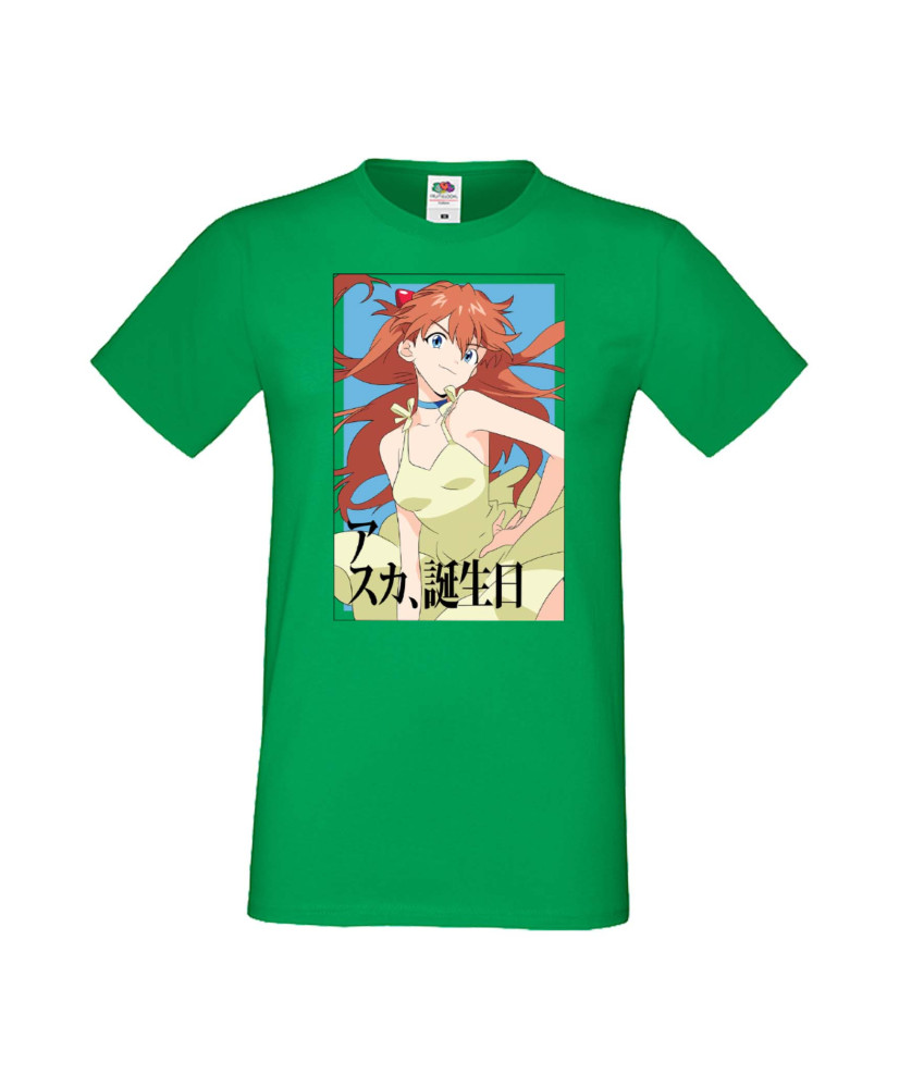 Мъжка Тениска Anime Manga Anime, Manga, Japan Anime, Japan Manga, Japan Animation, Japan Comics, Neon Genesis Evangelion, Asuka,