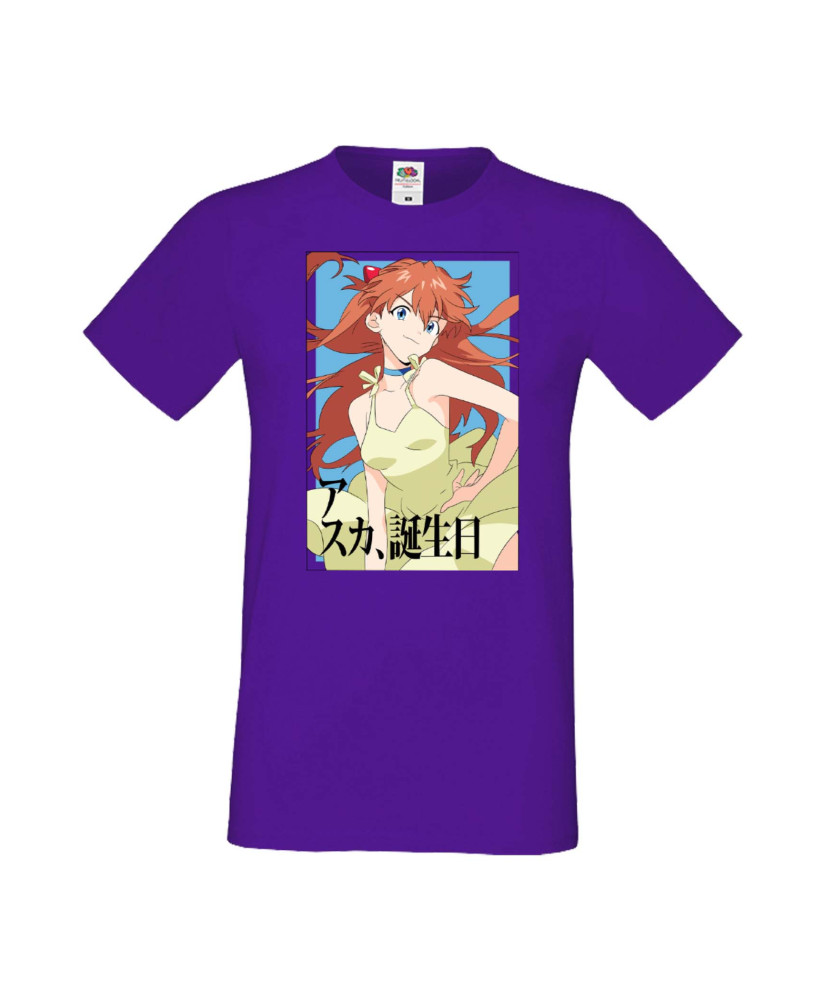 Мъжка Тениска Anime Manga Anime, Manga, Japan Anime, Japan Manga, Japan Animation, Japan Comics, Neon Genesis Evangelion, Asuka,