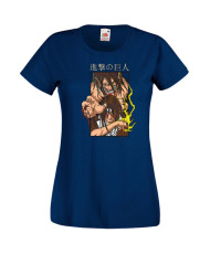 Дамска Тениска Japan Manga, Japan Anime, Attack On Titan, Eren Yaeger, Levi Ackerman, Armin, Titans, Attack On Titan Eren Yaeger