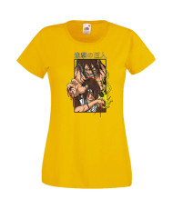 Дамска Тениска Japan Manga, Japan Anime, Attack On Titan, Eren Yaeger, Levi Ackerman, Armin, Titans, Attack On Titan Eren Yaeger