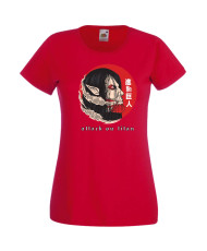 Дамска Тениска Japan Manga, Japan Anime, Attack On Titan, Eren Yaeger, Levi Ackerman, Armin, Titans, Attack On Titan Eren Yeager