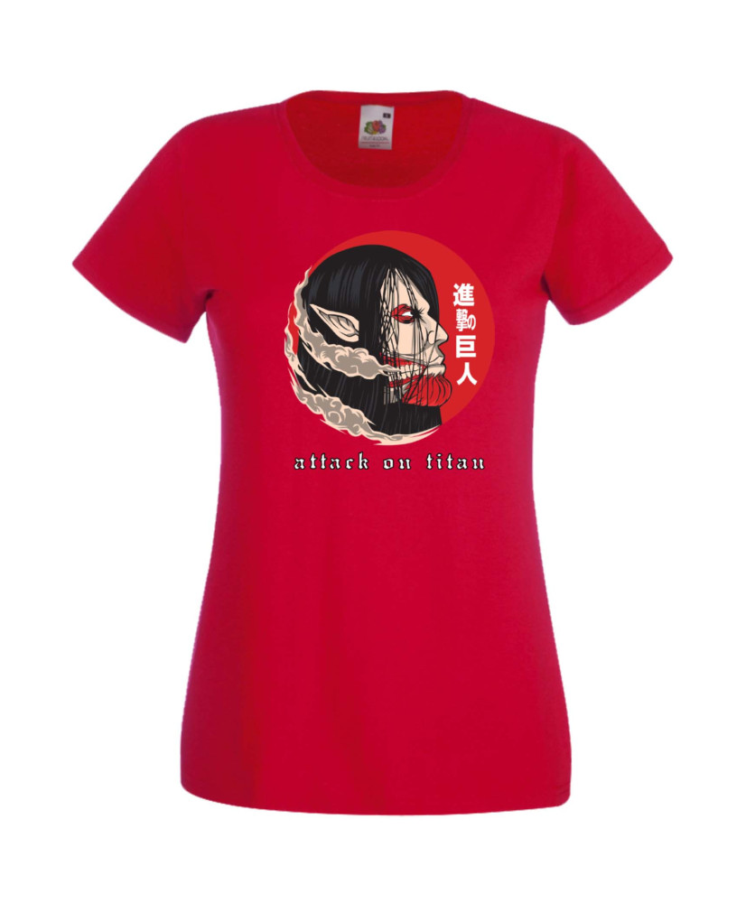Дамска Тениска Japan Manga, Japan Anime, Attack On Titan, Eren Yaeger, Levi Ackerman, Armin, Titans, Attack On Titan Eren Yeager