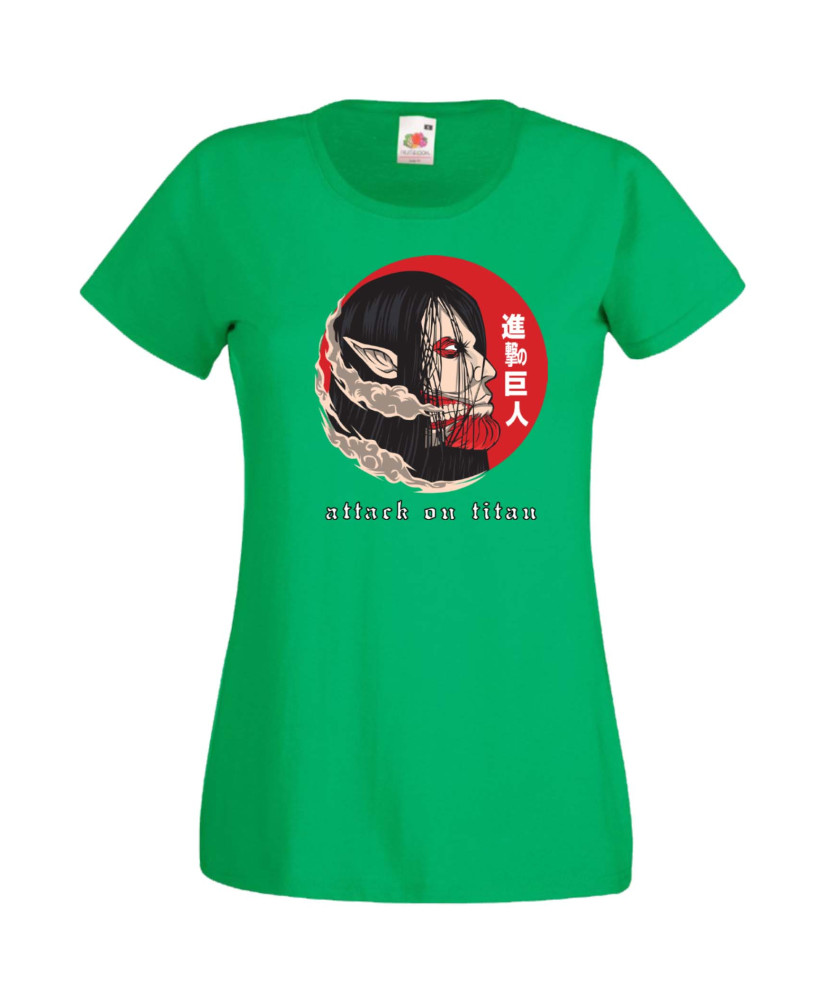 Дамска Тениска Japan Manga, Japan Anime, Attack On Titan, Eren Yaeger, Levi Ackerman, Armin, Titans, Attack On Titan Eren Yeager