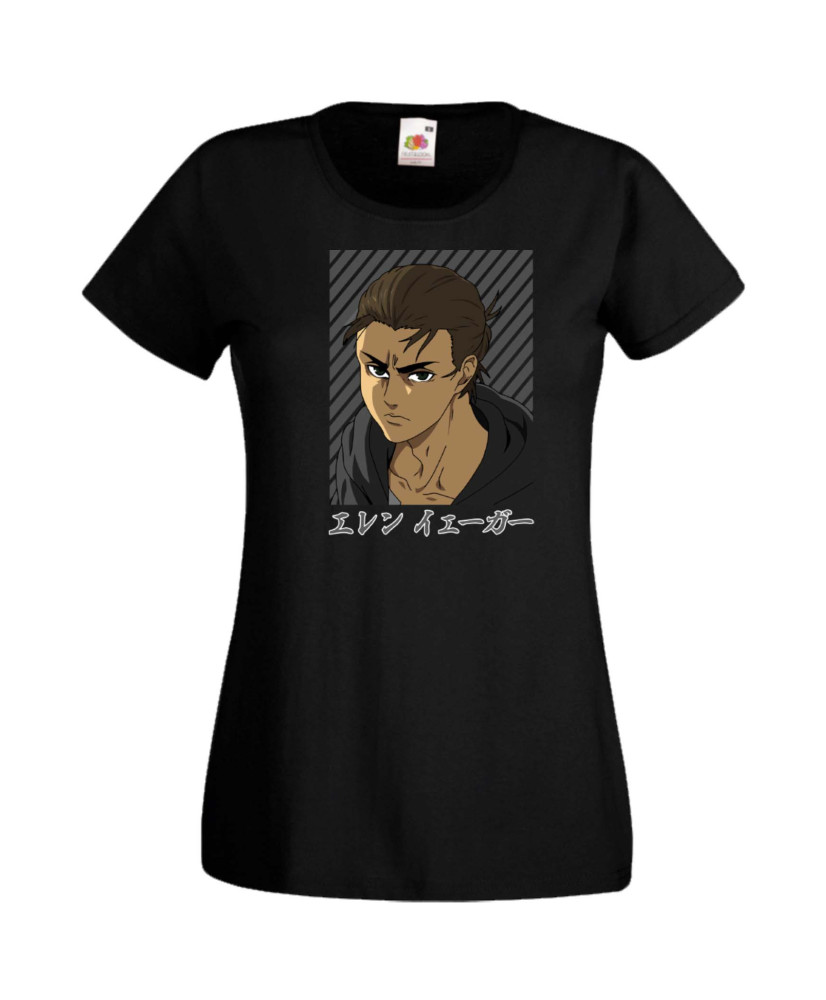 Дамска Тениска Japan Manga, Japan Anime, Attack On Titan, Eren Yaeger, Levi Ackerman, Armin, Titans, Attack On Titan Eren Yeager