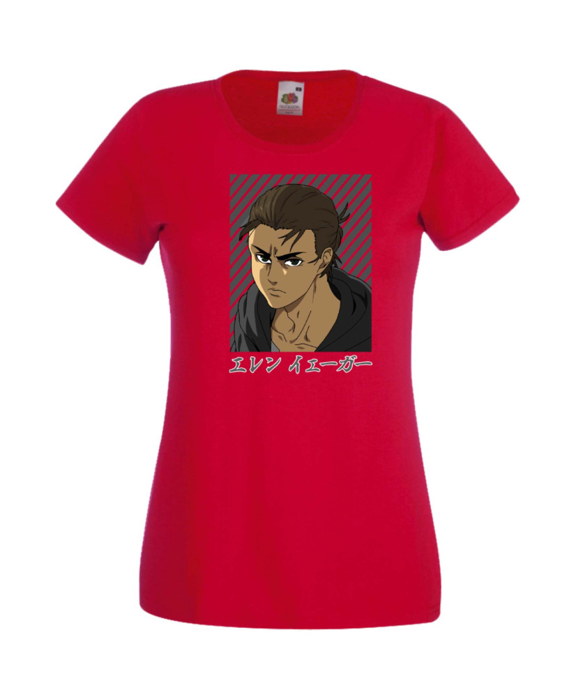 Дамска Тениска Japan Manga, Japan Anime, Attack On Titan, Eren Yaeger, Levi Ackerman, Armin, Titans, Attack On Titan Eren Yeager