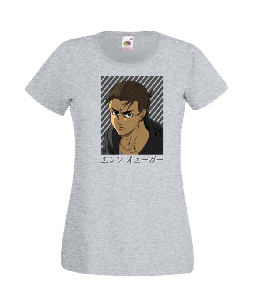Дамска Тениска Japan Manga, Japan Anime, Attack On Titan, Eren Yaeger, Levi Ackerman, Armin, Titans, Attack On Titan Eren Yeager