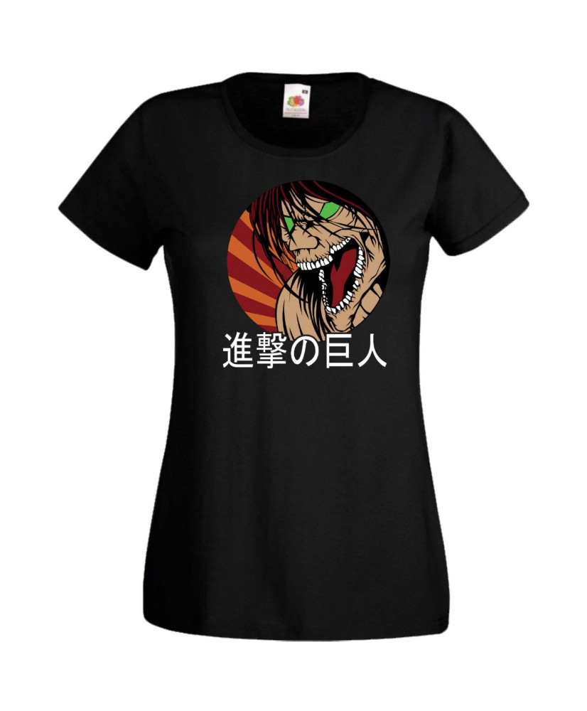 Дамска Тениска Japan Manga, Japan Anime, Attack On Titan, Eren Yaeger, Levi Ackerman, Armin, Titans, Attack On Titan Eren Yeager