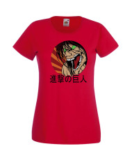 Дамска Тениска Japan Manga, Japan Anime, Attack On Titan, Eren Yaeger, Levi Ackerman, Armin, Titans, Attack On Titan Eren Yeager