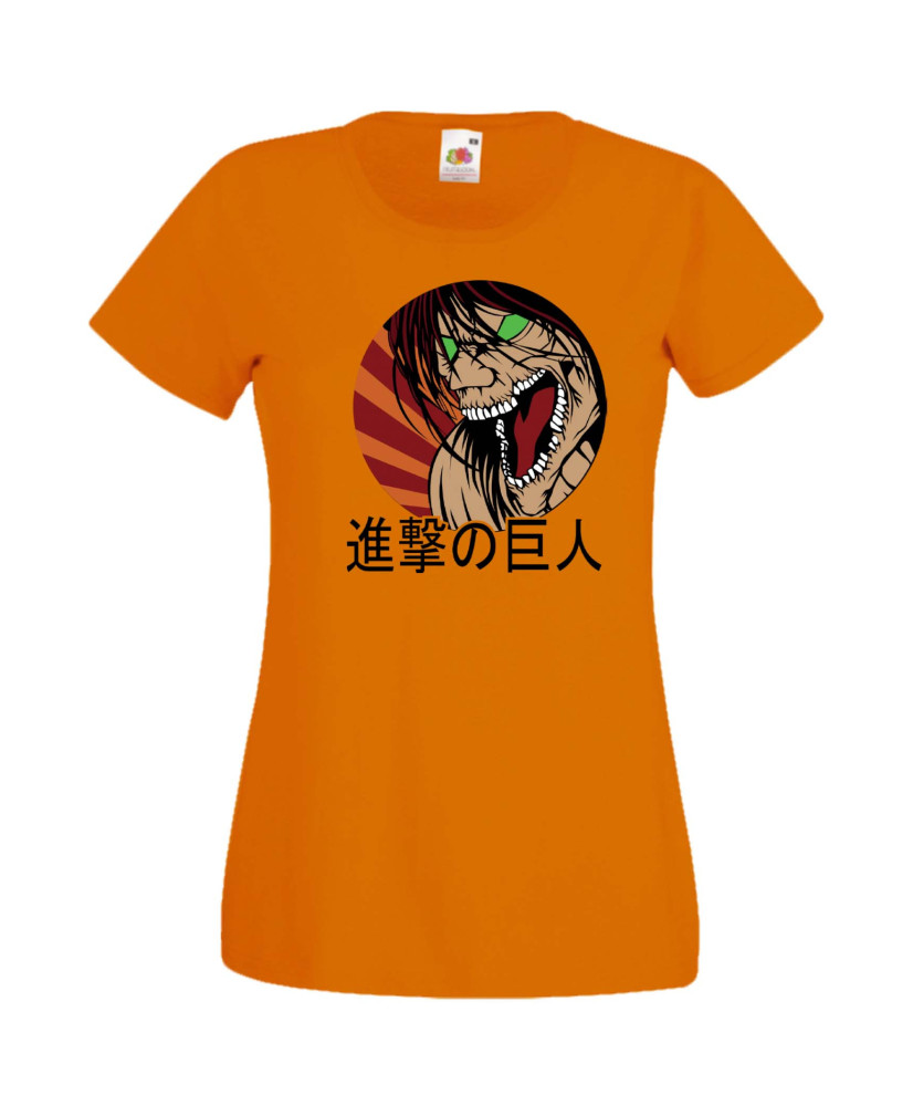 Дамска Тениска Japan Manga, Japan Anime, Attack On Titan, Eren Yaeger, Levi Ackerman, Armin, Titans, Attack On Titan Eren Yeager