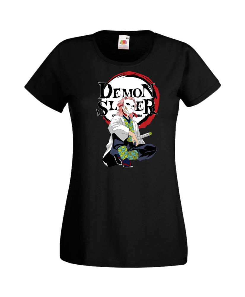 Дамска Тениска Japan Manga, Japan Anime, Demon Slayer, Kimetsu No Yaiba, Akaza, Inosuke, Sabito, Tanjiro Kamado, Nezuko, Agatsum