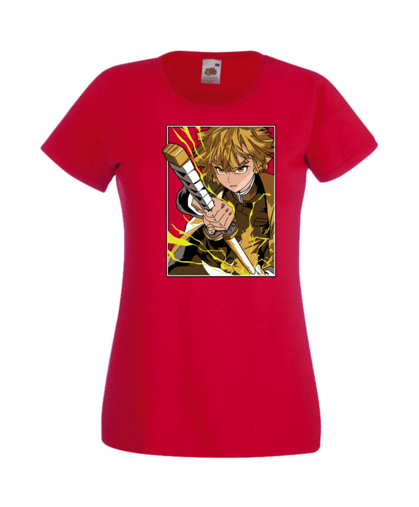 Дамска Тениска Japan Manga, Japan Anime, Demon Slayer, Kimetsu No Yaiba, Akaza, Inosuke, Sabito, Tanjiro Kamado, Nezuko, Agatsum