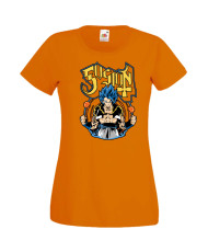 Дамска Тениска Dragon Ball Z, Dbz, Goku, Vegeta, Super Saiyan, Dragon, Gogeta, Master Roshi, Kamehameha, Galick Gun, Dragon Ball