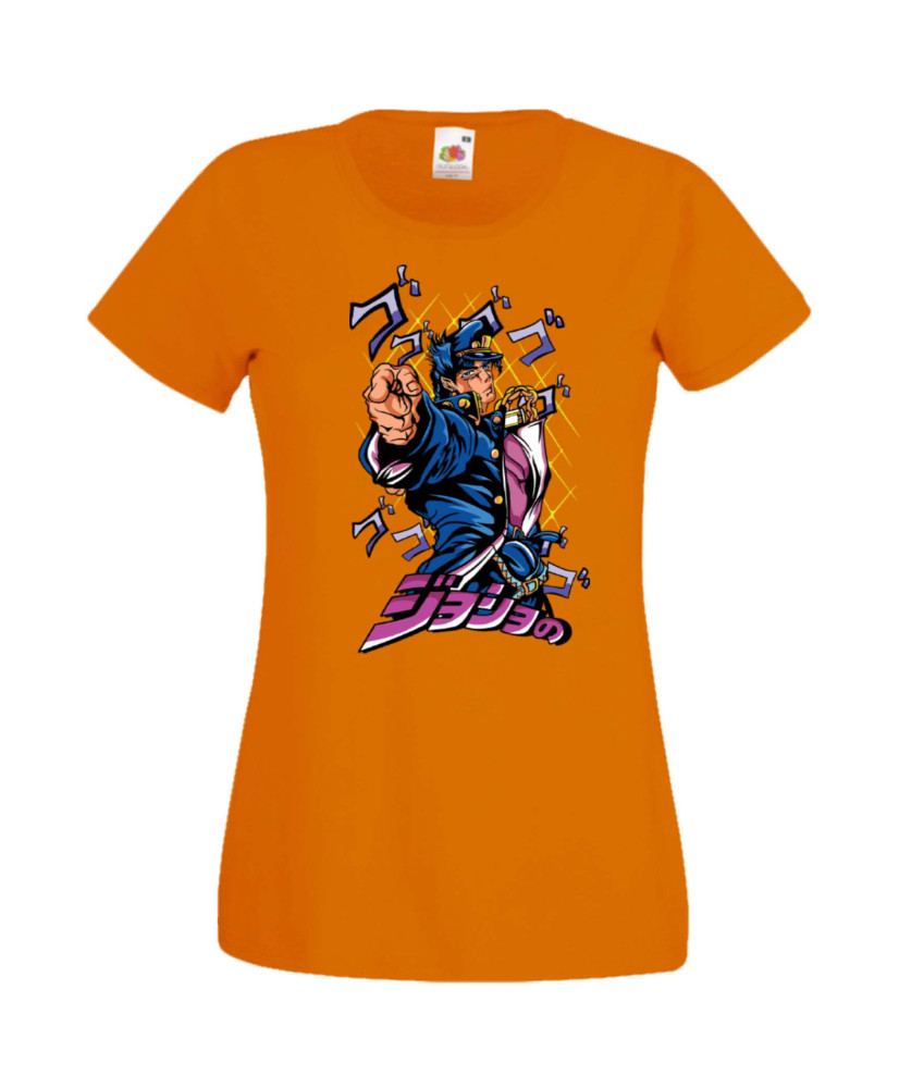 Дамска Тениска Japan Manga, Japan Anime, Jojo Bizzare Adventure, Jotari Kujo, Jojo'S Bizarre Adventure Jotaro Kujo Var-004