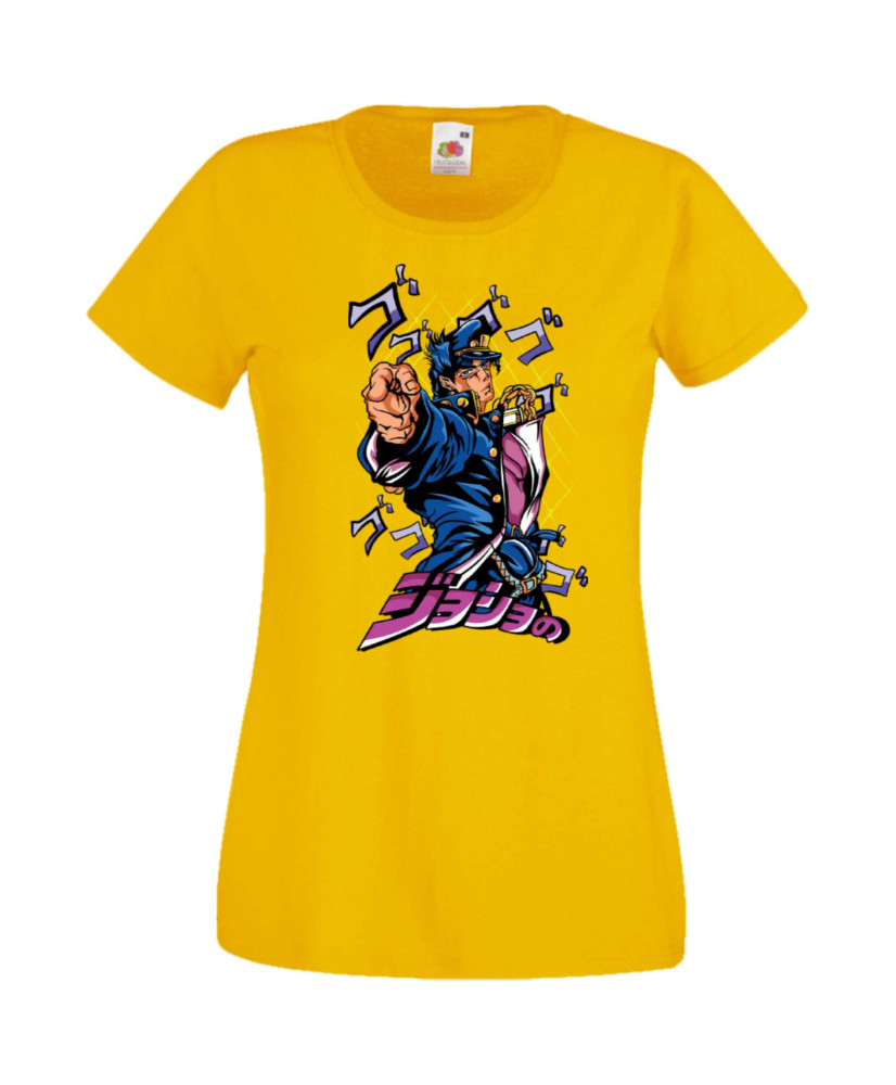 Дамска Тениска Japan Manga, Japan Anime, Jojo Bizzare Adventure, Jotari Kujo, Jojo'S Bizarre Adventure Jotaro Kujo Var-004
