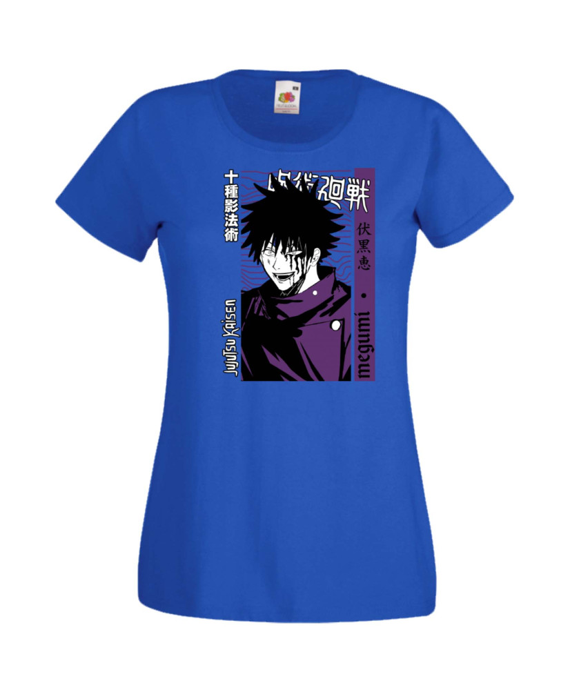 Дамска Тениска Japan Manga, Japan Anime, Jujutsu Kaisen, Itadori Sakuna, Megumi Fushuiguro, Satoru Gojo, Jujutsu Kaisen Megumi F Дамска Тениска Japan Manga, Japan Anime, Jujutsu Kaisen, Itadori Sakuna, Megumi Fushuiguro, Satoru Gojo, Jujutsu Kaisen Megumi F