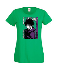 Дамска Тениска Japan Manga, Japan Anime, Jujutsu Kaisen, Itadori Sakuna, Megumi Fushuiguro, Satoru Gojo, Jujutsu Kaisen Megumi F