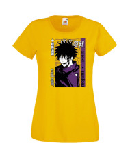 Дамска Тениска Japan Manga, Japan Anime, Jujutsu Kaisen, Itadori Sakuna, Megumi Fushuiguro, Satoru Gojo, Jujutsu Kaisen Megumi F