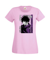 Дамска Тениска Japan Manga, Japan Anime, Jujutsu Kaisen, Itadori Sakuna, Megumi Fushuiguro, Satoru Gojo, Jujutsu Kaisen Megumi F