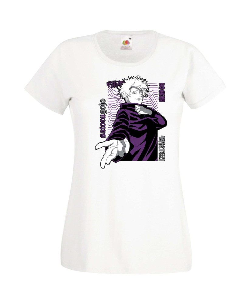 Дамска Тениска Japan Manga, Japan Anime, Jujutsu Kaisen, Itadori Sakuna, Megumi Fushuiguro, Satoru Gojo, Jujutsu Kaisen Satoru G