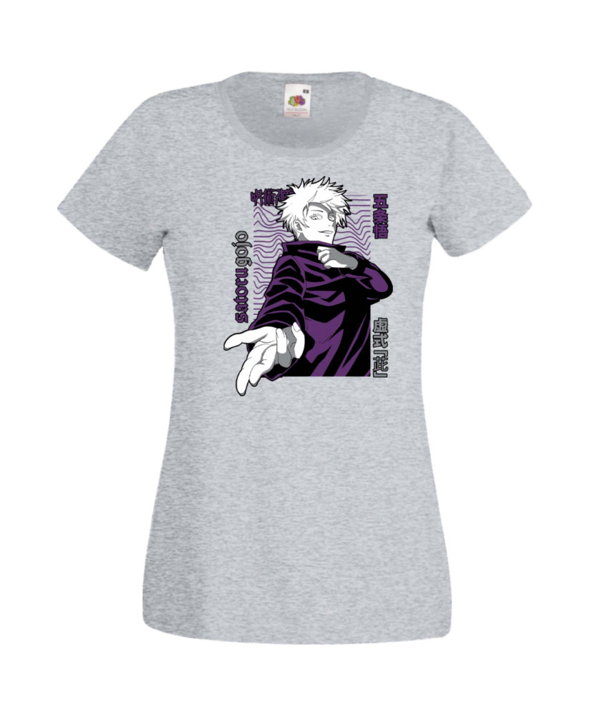 Дамска Тениска Japan Manga, Japan Anime, Jujutsu Kaisen, Itadori Sakuna, Megumi Fushuiguro, Satoru Gojo, Jujutsu Kaisen Satoru G
