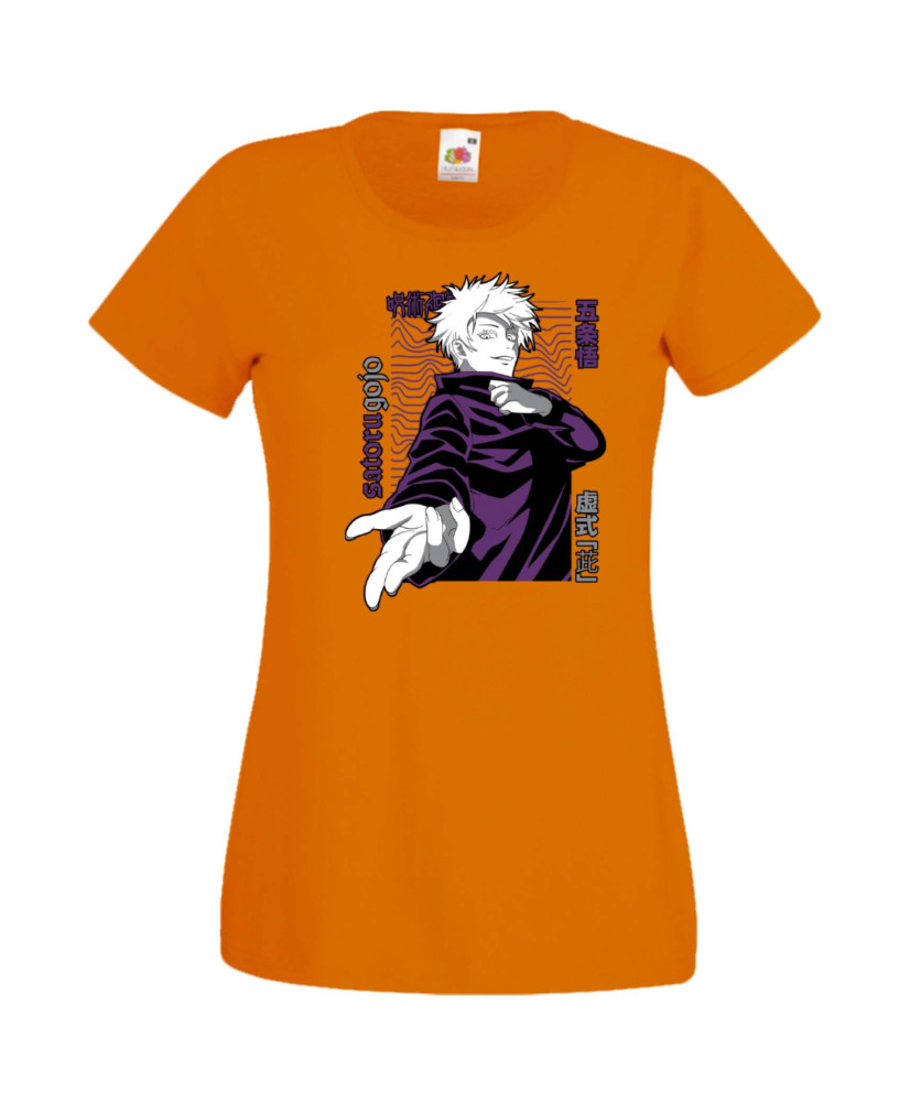 Дамска Тениска Japan Manga, Japan Anime, Jujutsu Kaisen, Itadori Sakuna, Megumi Fushuiguro, Satoru Gojo, Jujutsu Kaisen Satoru G