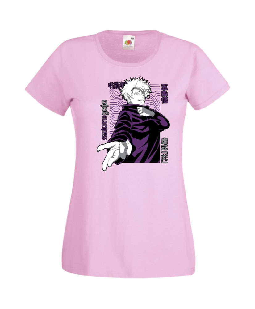 Дамска Тениска Japan Manga, Japan Anime, Jujutsu Kaisen, Itadori Sakuna, Megumi Fushuiguro, Satoru Gojo, Jujutsu Kaisen Satoru G