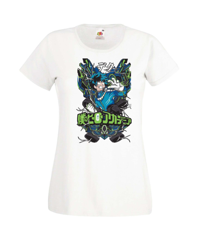 Дамска Тениска Japan Manga, Japan Anime, My Hero Academia, Izuku Midoriya, All Might, Super Heroes, My Hero Academia Izuku Midor Дамска Тениска Japan Manga, Japan Anime, My Hero Academia, Izuku Midoriya, All Might, Super Heroes, My Hero Academia Izuku Midor