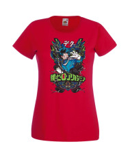 Дамска Тениска Japan Manga, Japan Anime, My Hero Academia, Izuku Midoriya, All Might, Super Heroes, My Hero Academia Izuku Midor