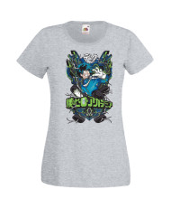 Дамска Тениска Japan Manga, Japan Anime, My Hero Academia, Izuku Midoriya, All Might, Super Heroes, My Hero Academia Izuku Midor