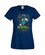Дамска Тениска Japan Manga, Japan Anime, My Hero Academia, Izuku Midoriya, All Might, Super Heroes, My Hero Academia Izuku Midor