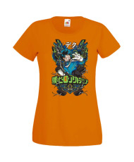 Дамска Тениска Japan Manga, Japan Anime, My Hero Academia, Izuku Midoriya, All Might, Super Heroes, My Hero Academia Izuku Midor