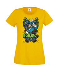 Дамска Тениска Japan Manga, Japan Anime, My Hero Academia, Izuku Midoriya, All Might, Super Heroes, My Hero Academia Izuku Midor