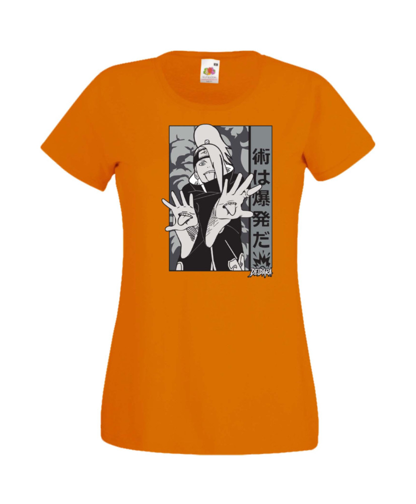 Дамска Тениска Japan Manga, Japan Anime, Naruto Uzumaki, Sasuke Uchiha, Kakashi Hatake, Sakura Haruno, Gaara, Zabuza, Chidori, R