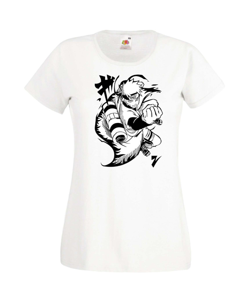 Дамска Тениска Japan Manga, Japan Anime, Naruto Uzumaki, Sasuke Uchiha, Kakashi Hatake, Sakura Haruno, Gaara, Zabuza, Chidori, R