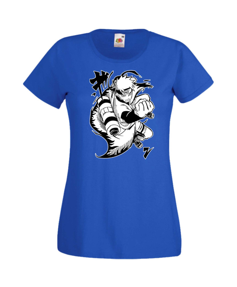 Дамска Тениска Japan Manga, Japan Anime, Naruto Uzumaki, Sasuke Uchiha, Kakashi Hatake, Sakura Haruno, Gaara, Zabuza, Chidori, R